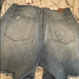 Plus size Jean shorts